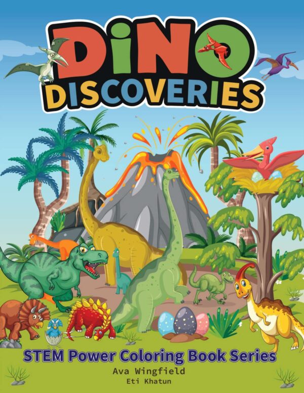 Dino Discoveries Coloring and Activity Book