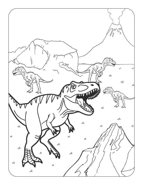 Dino Discoveries Coloring and Activity Book - Image 3