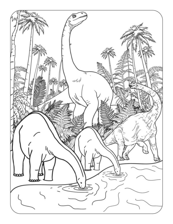 Dino Discoveries Coloring and Activity Book - Image 4