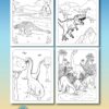 Dino Discoveries Coloring and Activity Book - Image 2