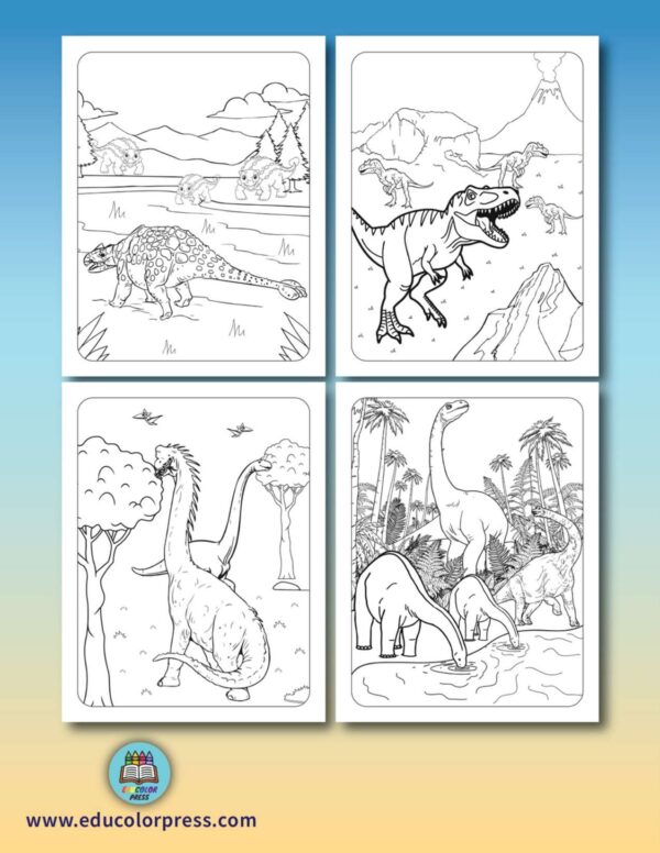 Dino Discoveries Coloring and Activity Book - Image 2