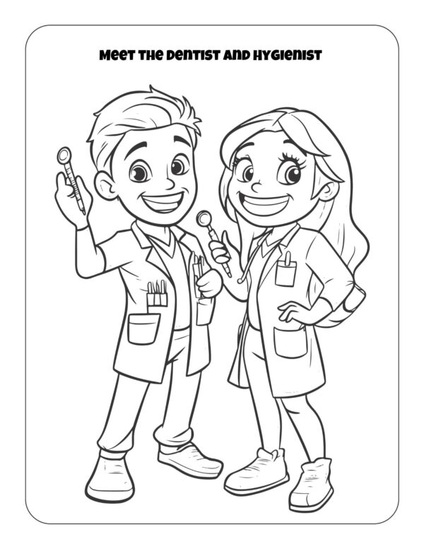 Play and Learn at the Dentist Office Activity Book - Image 4