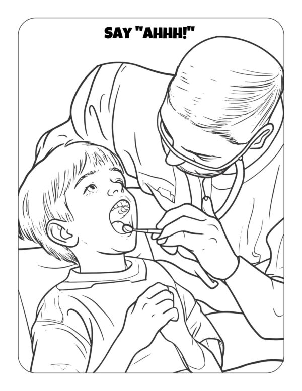 Play and Learn at the Dentist Office Activity Book - Image 7