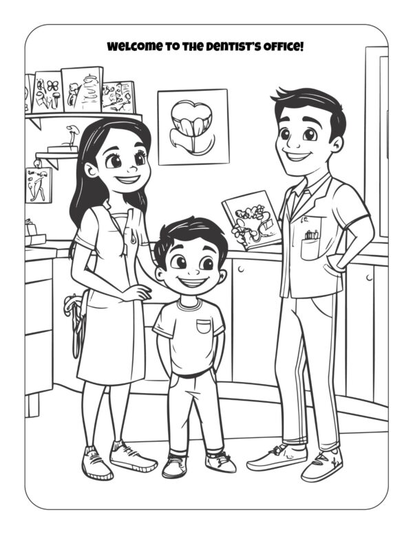 Play and Learn at the Dentist Office Activity Book - Image 3