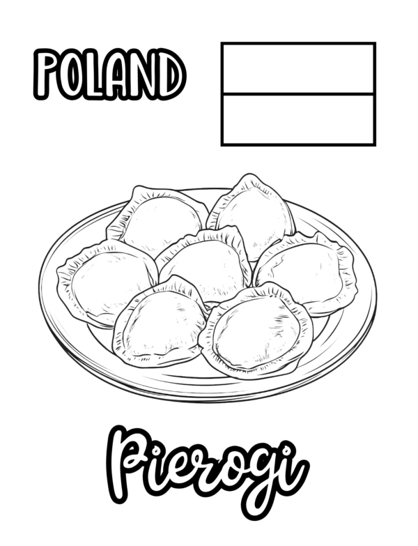 Food Around the World Coloring and Activity Book with Kid-Friendly Recipes - Image 4