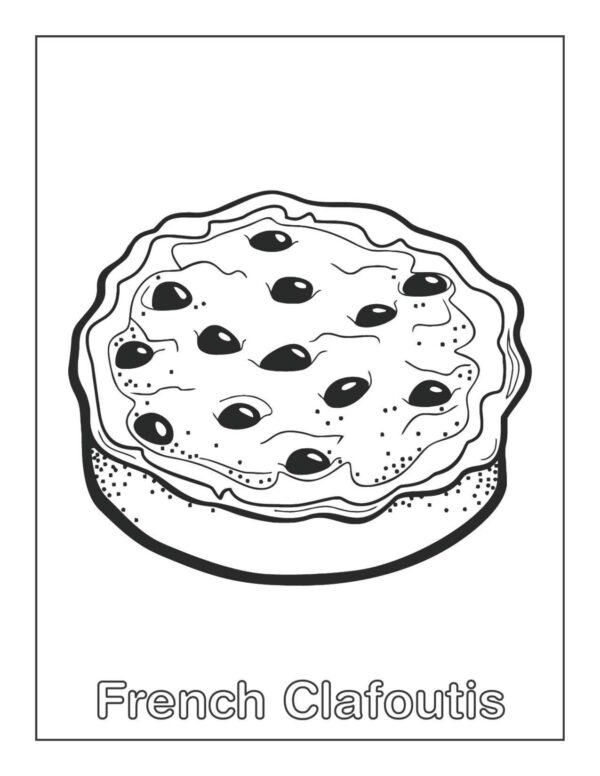 Desserts around the World Coloring and Activity Book Vol. 3 - Image 3