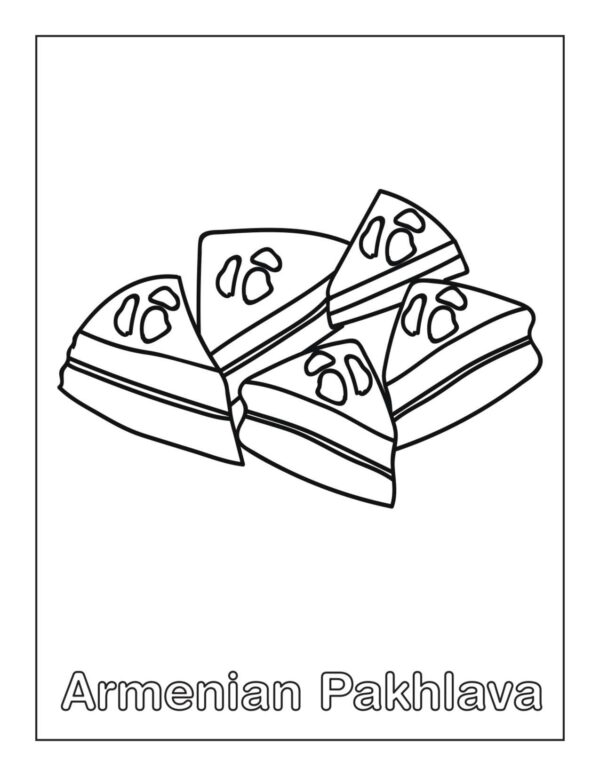 Desserts around the World Coloring and Activity Book Vol. 3 - Image 7