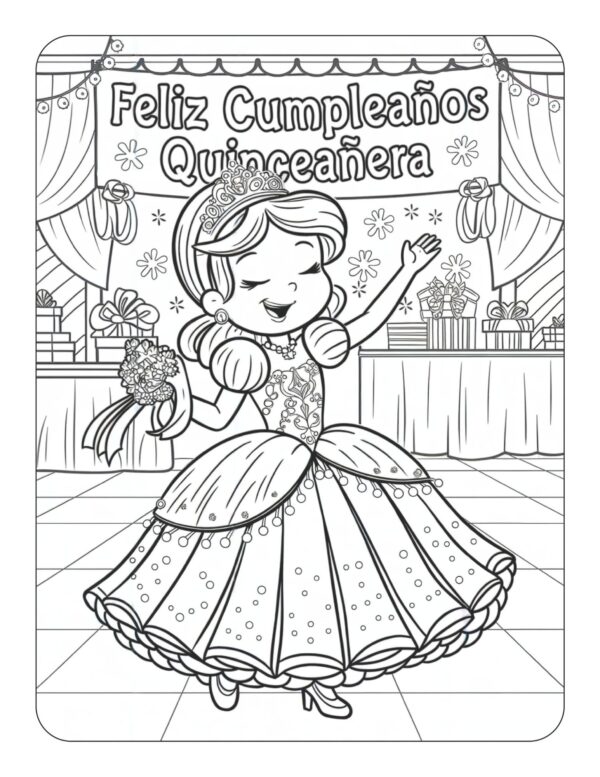 Celebrate Birthdays Around the World Coloring and Activity Book - Image 6