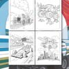Super Smart Cars Coloring and Activity Book - Image 2