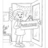 First Day of School Coloring and Activity Book - Image 4
