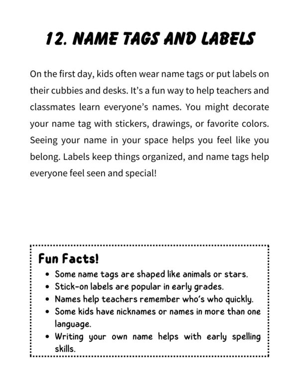 First Day of School Coloring and Activity Book - Image 7