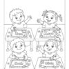 First Day of School Coloring and Activity Book - Image 6