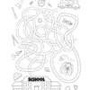 First Day of School Coloring and Activity Book - Image 9