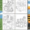First Day of School Coloring and Activity Book - Image 2