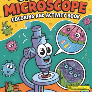 Under the Microscope Coloring and Activity Book