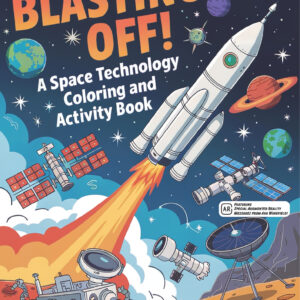 Blasting Off! A Space Technology Coloring and Activity Book