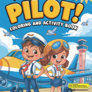 I Want to Be a Pilot! Coloring and Activity Book