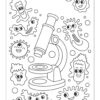 Under the Microscope Coloring and Activity Book - Image 3