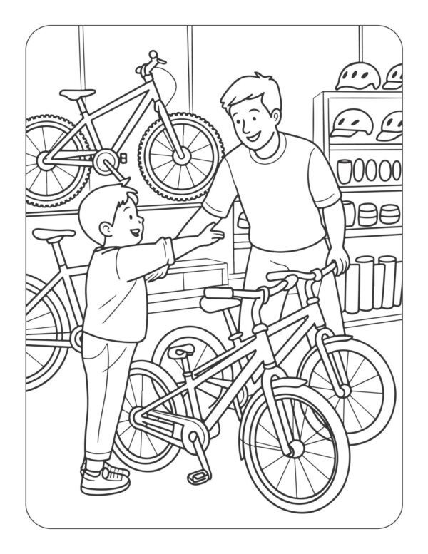 Bike Smart! Ride Safe and Have Fun Coloring and Activity Book - Image 3