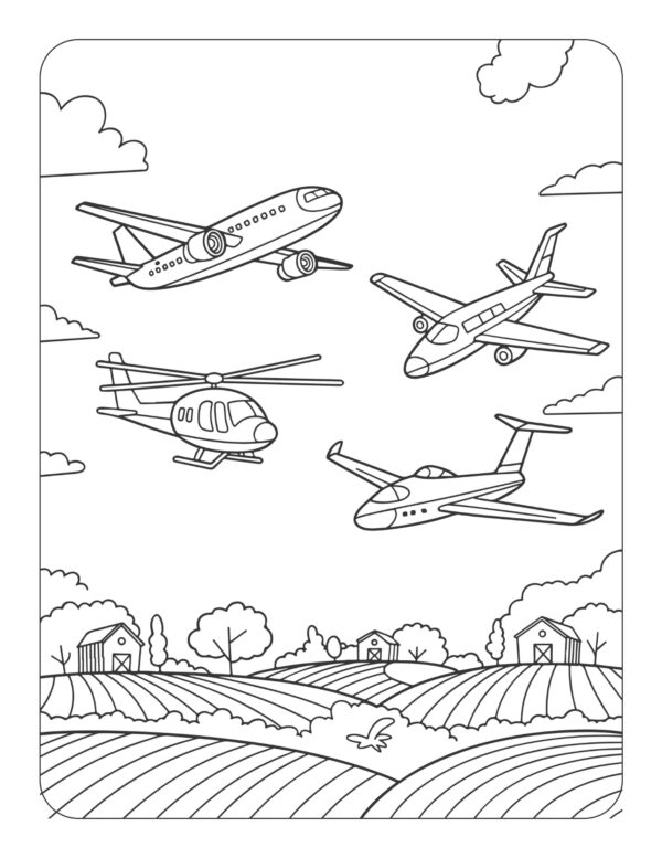 I Want to Be a Pilot! Coloring and Activity Book - Image 4
