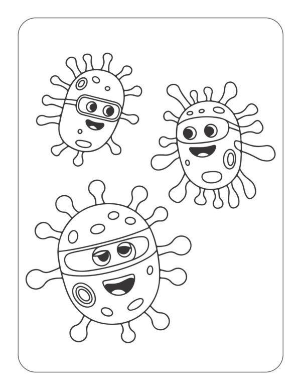 Under the Microscope Coloring and Activity Book - Image 4