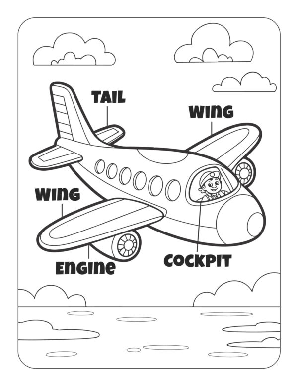 I Want to Be a Pilot! Coloring and Activity Book - Image 6