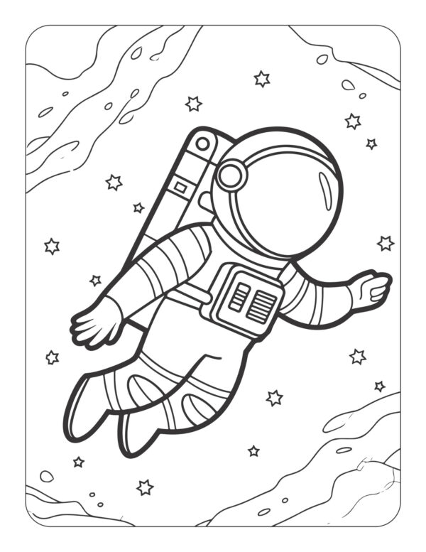 Blasting Off! A Space Technology Coloring and Activity Book - Image 5