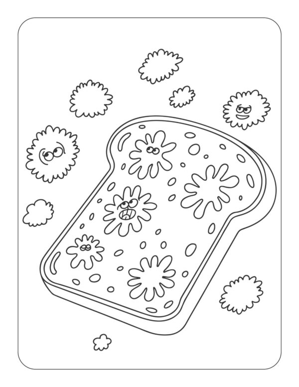 Under the Microscope Coloring and Activity Book - Image 6