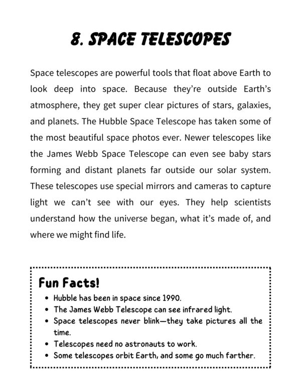 Blasting Off! A Space Technology Coloring and Activity Book - Image 7