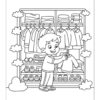 Tidy Time! A Cleaning and Organizing Adventure Coloring and Activity Book - Image 4
