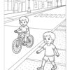 Bike Smart! Ride Safe and Have Fun Coloring and Activity Book - Image 6