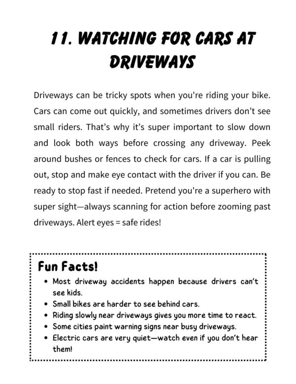 Bike Smart! Ride Safe and Have Fun Coloring and Activity Book - Image 7