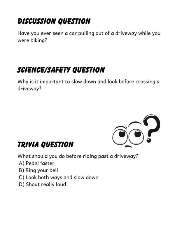 Bike Smart! Ride Safe and Have Fun Coloring and Activity Book - Image 8