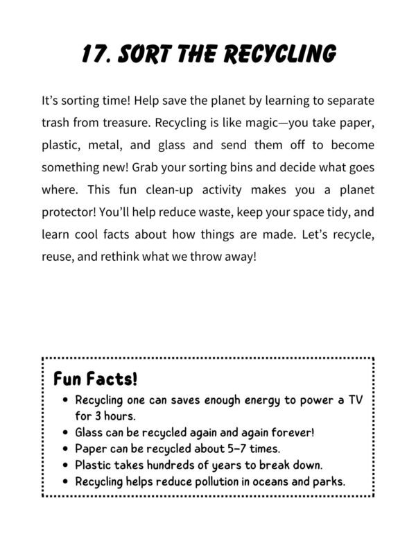Tidy Time! A Cleaning and Organizing Adventure Coloring and Activity Book - Image 7