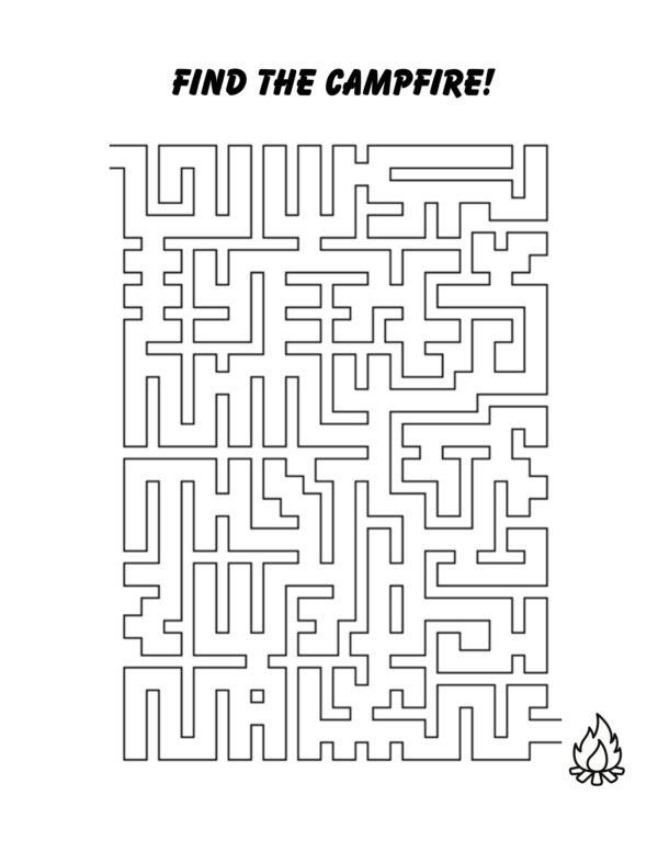 Camp Out! A Coloring and Activity Adventure Book - Image 10