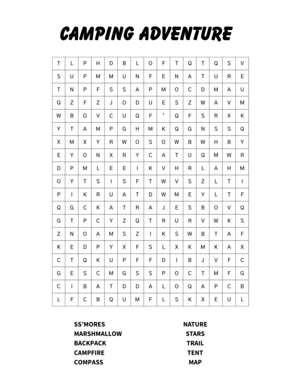 Camp Out! A Coloring and Activity Adventure Book - Image 11
