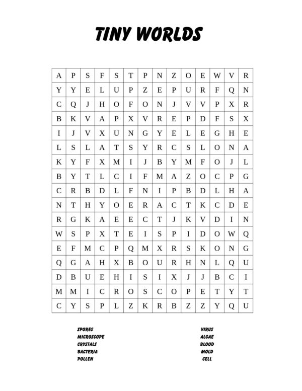 Under the Microscope Coloring and Activity Book - Image 10