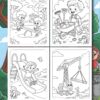 Everyday Engineering: Simple Machines You Can See and Use! Coloring and Activity Book - Image 2