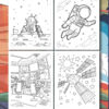 Blasting Off! A Space Technology Coloring and Activity Book - Image 2