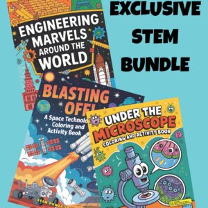 STEM Bundle 1: Engineering Marvels, Blasting Off!, and Under the Microscope