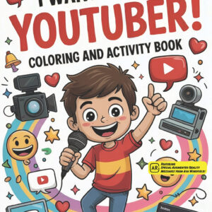 I Want to Be a YouTuber! Coloring and Activity Book