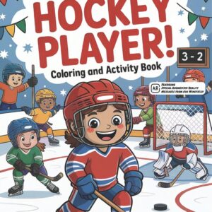 I Want to Be a Hockey Player! Coloring and Activity Book