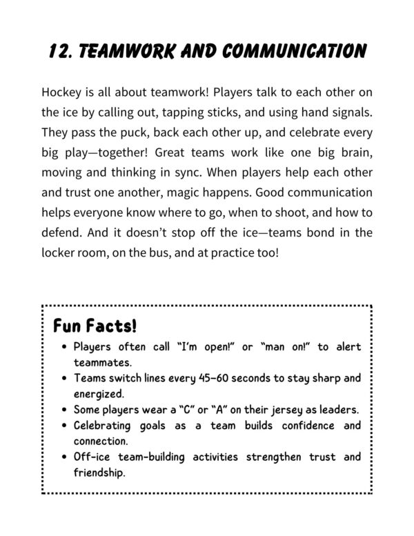I Want to Be a Hockey Player! Coloring and Activity Book - Image 9