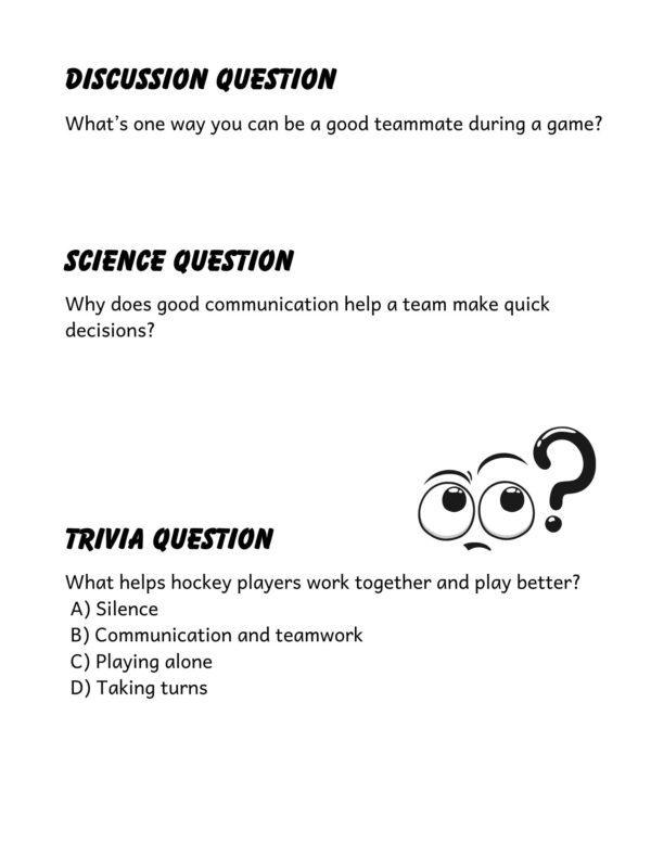 I Want to Be a Hockey Player! Coloring and Activity Book - Image 10