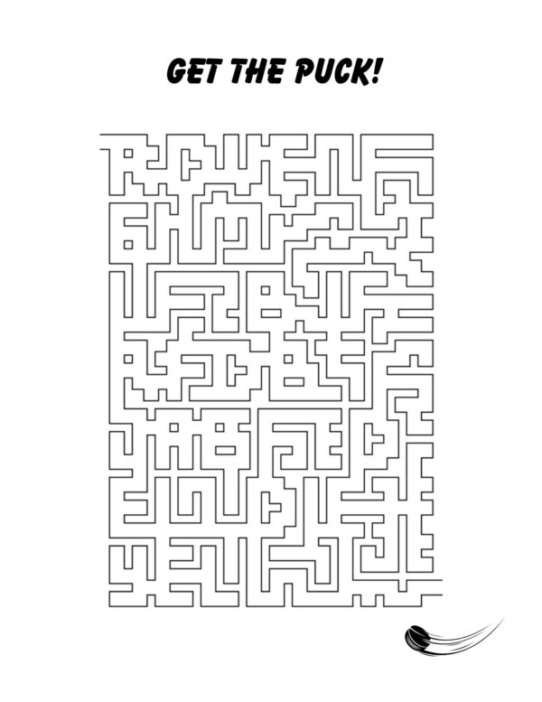 I Want to Be a Hockey Player! Coloring and Activity Book - Image 11