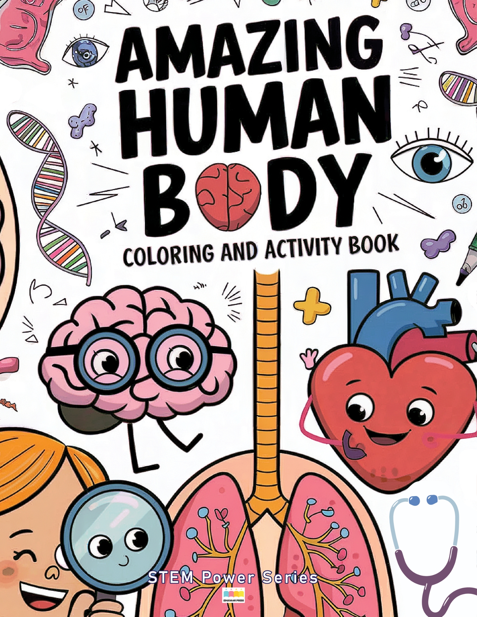 human body activity book cover