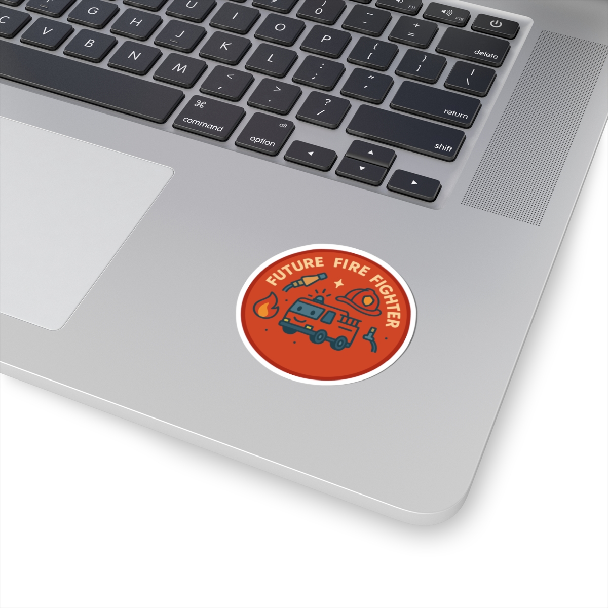 Future Fire Fighter Sticker - Image 5
