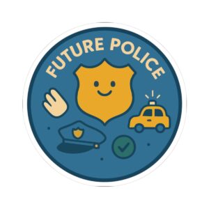 Future Police Sticker