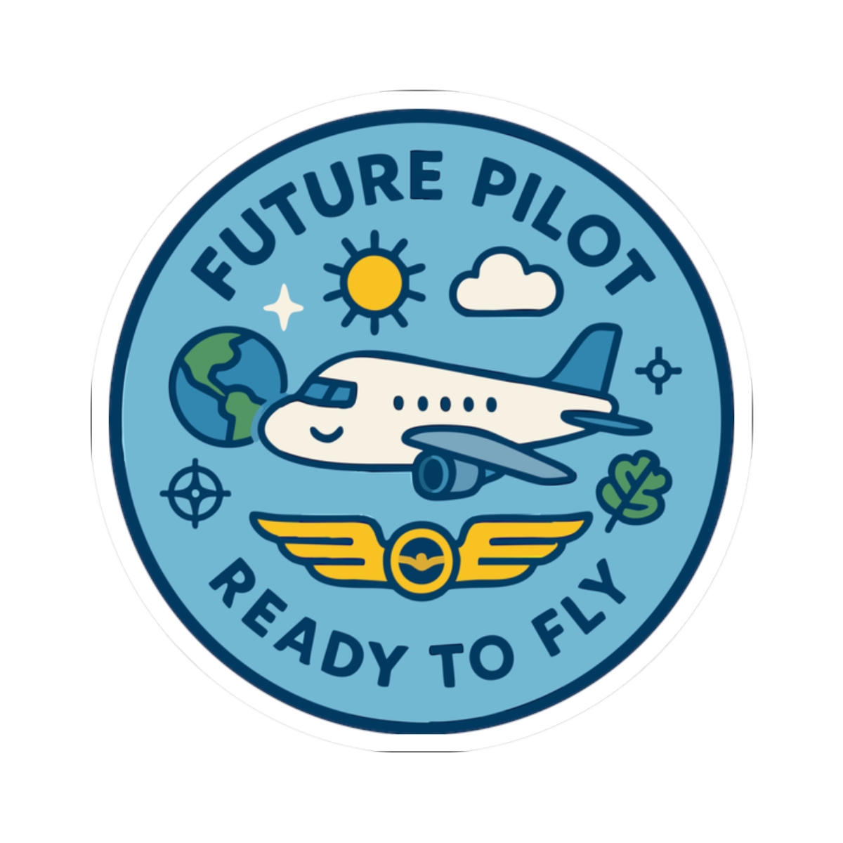 Future Pilot Sticker - Image 4