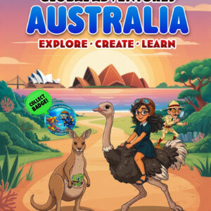 Global Adventures: Australia: An Interactive Exploration Book with Missions, Creative Activities, Trivia, and Explorer Badge (Passport to Adventures)